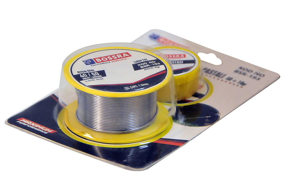 Bossra 1.2mm Pastalı Lehim Havya Teli - Görsel 2